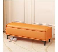 Banco otomano rectangular con almacenamiento superior, reposapiés, asiento de ventana, taburete de cama, sala de estar, pasillo, mesa de café multifuncional