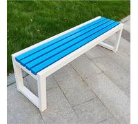 Banco para exteriores resistente a la intemperie, para jardín y parque, para 2 o 3 personas, para patio, balcón y terraza, perfecto para jardines (tamaño: 100 cm)