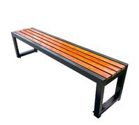 Banco para exteriores, silla de parque estable resistente al viento e impermeable, ideal para parques infantiles, jardines, pasillos y patios