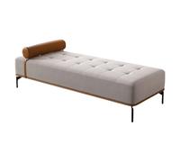 Banco para sala de estar y dormitorio Banco de entrada moderno, banco de comedor tapizado de tela, mesita de noche for dormitorio/banco de sala de estar con banco tapizado Banco al final de la cama(12