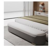 Banco para sala de estar y dormitorio Banco de extremo de la cama, banco de entrada tapizado moderno, banco de cabecera de cuero, banco de almacenamiento, banco otomano con reposapiés for el extremo d