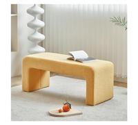 Banco para sala de estar y dormitorio Banco tapizado de entrada, banco de extremo de cama for dormitorio, banco otomano Boucle, banco de zapatos moderno for entrada, sala de estar Banco al final de la