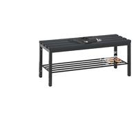 Banco para vestuarios BASIC C+P, listones de plástico