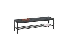 Banco para vestuarios BASIC C+P, listones de plástico