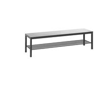 Banco para vestuarios COMFORT C+P, asiento de HPL
