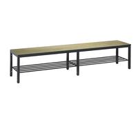 Banco para vestuarios COMFORT C+P, asiento de HPL