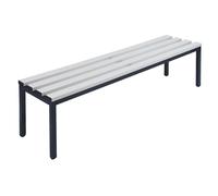 Banco para vestuarios, por un solo lado Wolf, listones de PVC