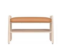 Banco Para Zapatos Taburete for cambiar zapatos, taburete for sentarse en la puerta del hogar, un paquete suave, taburete largo, zapatero for el hogar, se puede sentar Banco Para La Entrada(A,S 80cm)