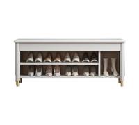 Banco Para Zapatos Zapatero for el hogar, almacenamiento integrado, taburete for cambiar zapatos, puerta de entrada, puede sentarse en el porche, taburete largo Banco Para La Entrada(B,120cm)