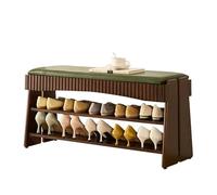 Banco Para Zapatos Zapatero for puerta, banco de zapatos de madera maciza, banco largo for porche, almacenamiento en el hogar, sofá de cuero estrecho, banco de gabinete for zapatos Banco Para La Entra