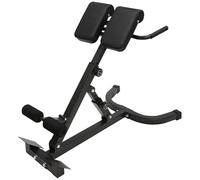 Banco plegable de hiperextensión, 8 posiciones ajustables, para entrenamiento de cuerpo completo y ejercicios abdominales