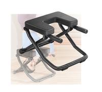Banco Plegable For La Cabeza De Yoga, Taburete For La Cabeza Con Los Pies Hacia Arriba, Silla De Inversión Yoga Con Asas,capacidad De 330 Lb,for Entrenamiento(Black)