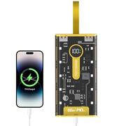 Banco portátil del poder dèl cargador - bànco rápido deł pòder de carga dè 66w 20000mah, baņco řápìdo d̄el pod́er dēl càrgador | Suministros d́e càrga pòrtátiles para exteriores con cordón y luz LED p