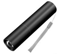 Banco recargable del poder de la linterna del USB LED, luz de la aleación de aluminio de Zoomable para el uso al aire