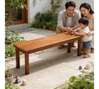 Banco Recibidor Taburete Madera Banco de Cocina Silla De Cocina/Cena 80 100 120 140 160 180cm Asientos para Pasillo con Veta De Madera Natural Sin Brazos Bancode Extremo de Cama(Walnut,160cm)