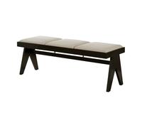 Banco tapizado otomano de almacenamiento para mesa de comedor, dormitorio y entrada