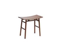 Banco zapatero de madera maciza y taburete de mesa de té para entrada y sala de estar, taburete bajo para cambio de zapatos y hora del té