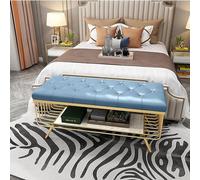 Banco zapatero de metal de alta calidad con asiento de piel sintética, moderno organizador de almacenamiento de entrada, elegante banco de porche, solución de almacenamiento de zapatos al final de la