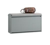 Banco zapatero grande con 1 solapa armario fsr98-l-hg sobuy es 80 cm