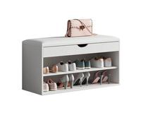 Banco zapatero taburete para el cambio de zapatos El zapatero de la puerta de casa puede sentarse en una puerta sencilla y moderna que lleva un taburete para guardar los zapatos Zapatero (A,L 80 cm)