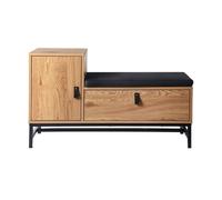 Banco zapateros con 2 almacenamientos l100 cm - jill