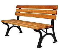 Bancos de jardín, bancos de jardín, bancos de parque, sofás para hablar al aire libre, bancos de patio, bancos de jardín, bancos de jardín de 2-3 plazas, asientos de hierro fundido ((47 pulgadas))