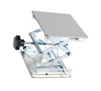 Bancos de laboratorio de acero inoxidable Plataforma elevadora con tornillo manual Ajustable estabilidad para ajustes precisos de altura de laboratorio Plataforma elevadora manual