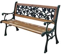 Bancs d'exté- Banc de Parc Banc de Jardin de Patio Bancs d'arrière-Cour, Banc de Jardin de Patio Banc en Bois massif, Chaise à dossier de Porche de Parc extérieur, Meubles de Terrasse à cadr