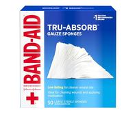 Band-Aid Large Mirasorb Gauze Sponges, 50 Count by Band-Aid