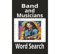 Band And Musician Word Search: Music | Rock and Roll | Word Searches With Easy To Read Print about Bands, Musicians, Music, and More | 6.9 Inches, 110 ... Gift for Vacations, Holidays, and Free Times