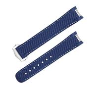 Band de vigilancia de goma fluoria de 20 mm de 20 mm para correa Aqua Terra 150m AT150 Ultra Light Worldtimer 43 mm 41 mm pliegue Bandas de vigilancia