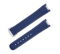 Band de vigilancia de goma fluoria de 20 mm de 20 mm para correa Aqua Terra 150m AT150 Ultra Light Worldtimer 43 mm 41 mm pliegue Bandas de vigilancia