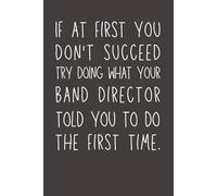 Band Director Off Duty: Beach Mode On - Funny Band Director Notebook | Music Teacher Gift for High School Band Directors | 6x9 Lined Journal
