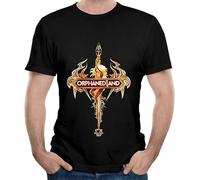 Band Orphaned Land Song Simple Man District Unisex 100% Cotton Short-Sleeve T-Shirts Black S