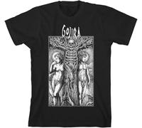 Band tee Concert Men Black Unisex Cotton T-Shirt Black