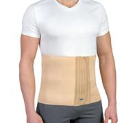 Banda abdominal de algodón con velcro color beige diferentes tallas Emo talla l (95-115 cm), 1