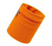 Banda absorbente para el sudor con bolsillo, banda elástica deportiva para mujeres y hombres, correr, baloncesto, tenis, algodón