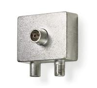 Banda Ancha Multimedia-Aufsteckadapter IEC Coax Distribuidor para Módem de Cable