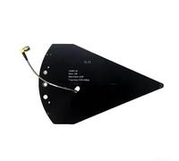 Banda ancha para antena de 6 GHz para una capacidad de potencia máxima de | Rango de 50 MHz a 6 GHz, bandas FM VHF UHF 5G, ganancia de 7 dBi, ideal para pruebas inalámbricas versátiles