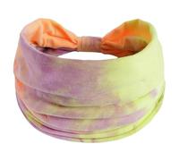 Banda ancha para mujer, colorida, turbante, cómoda y elástica, diadema deportiva, para yoga, correr, deportes, lavar la cara, maquillaje, multicolor, 10