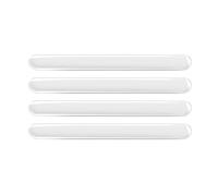 Banda Anti-Golpes Puerta 14 Uds. Pegatinas De Manija Cuenco Puerta Coche Fibra Carbono Protector Arañazos Tira Protección Anticolisión Silicona(Anti Collision Strip)