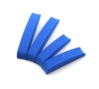 Banda Anti-Golpes Puerta 4 Uds. Protector De Puerta Coche Pegatinas Goma para Parachoques Decoración Protección Borde Automático Silicona(Blue)