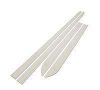 Banda Anti-Golpes Puerta para A4 para A6 para A3 para A8 para A7 para A5 Protector Lateral De Puerta Universal Coche Tira Anticolisión Silicona(White Sports)