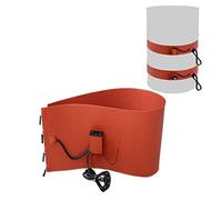 Banda calefactora para bidones, Calentador De Banda Silicona for Bidones Con Termostato Regulable, Digital O Perilla, 20L A 200L(Digital,100L 1200x250 1500W)