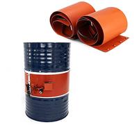 Banda calefactora para bidones y barriles, Banda calefactora de tambor silicona con controlador termostato for tambores 20L a 200L(Digital,100L 1200x250 1500W)
