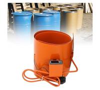 Banda calefactora para bidones y barriles, Calentador de tambor banda silicona con termostato ajustable 30 a 130C(Digital,100L 1200x250 1500W)