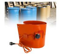 Banda calefactora para bidones y barriles, Calentador de tambor banda silicona con termostato ajustable 30 a 130C(Knob,30L 900x250 1200W)