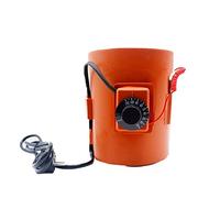 Banda calefactora para bidones y cubos, Calentador de tambor banda silicona 220 V/110 V con termostato ajustable(200L 1740X250 2000W)