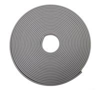 Banda de borde de 5 m para reparación y protección de bordes de muebles, hecha de material TPE grueso, adecuado para armarios, unidades de cocina y proyectos de bricolaje (gris)