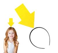 Banda De Cabello Signo De Exclamación - Cinta Divertida Miss Arrowhead | Decoración De Aro De Diadema De Pelo De Cumpleaños, Accesorios De Novedad Para Accesorios De Cabina Foto